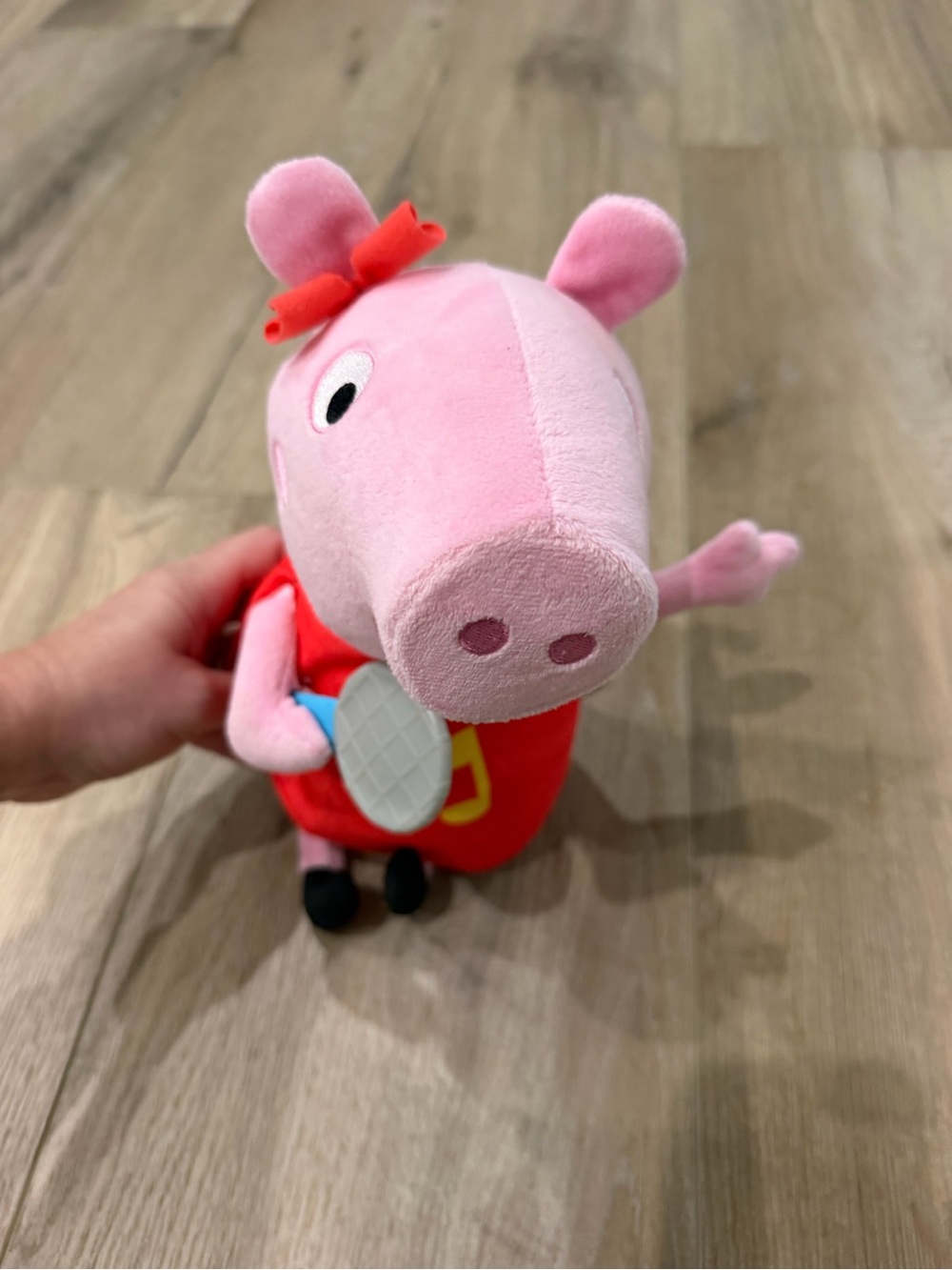 Pink Plush Pig Character Toy - Kids Plush Figure Sings and talks